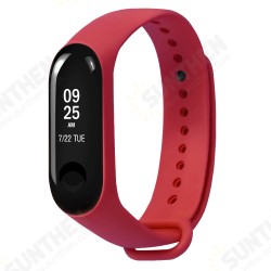 Colorful TPE Strap Replacement Sport Wrist Watch Band for Xiaomi Miband 3 Miband 4 Non-original