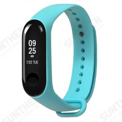 Colorful TPE Strap Replacement Sport Wrist Watch Band for Xiaomi Miband 3 Miband 4 Non-original