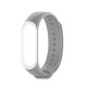 Dual Color Silicone Watch Band Replacement Watch Strap for Xiaomi mi band 5 Non-original