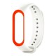 Dual Color Silicone Watch Band Replacement Watch Strap for Xiaomi mi band 5 Non-original
