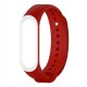 Dual Color Silicone Watch Band Replacement Watch Strap for Xiaomi mi band 5 Non-original