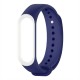 Dual Color Silicone Watch Band Replacement Watch Strap for Xiaomi mi band 5 Non-original