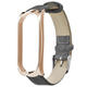Denim Leather Watch Band Watch Strap Replacement for Xiaomi Miband 4 Non-original Denim Leather Watch Band Watch Strap Replacement for Xiaomi Miband 4 Non-original