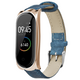 Denim Leather Watch Band Watch Strap Replacement for Xiaomi Miband 4 Non-original Denim Leather Watch Band Watch Strap Replacement for Xiaomi Miband 4 Non-original