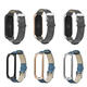 Denim Leather Watch Band Watch Strap Replacement for Xiaomi Miband 4 Non-original Denim Leather Watch Band Watch Strap Replacement for Xiaomi Miband 4 Non-original