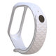 Diamond Grain Silicone Strap Replacement Sport Watch Band for Xiaomi Miband 3