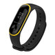Double Color Watch Band Silicone Strap Replacement for Xiaomi Miband 3 Non-original