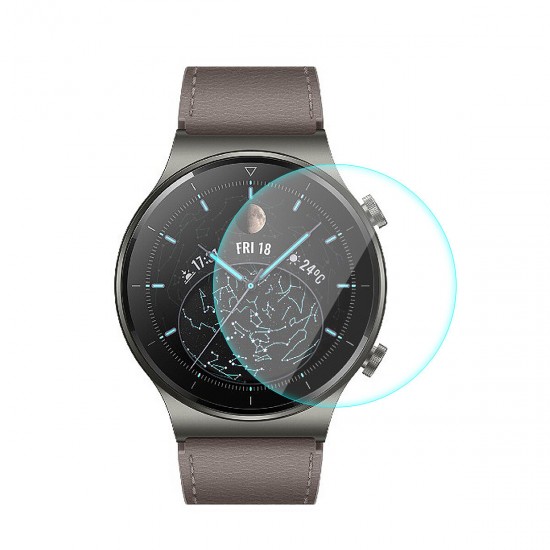 0.2mm 9H 2.15D Tempered Glass Protective Film Watch Screen Protector for HuWatch GT2 Pro