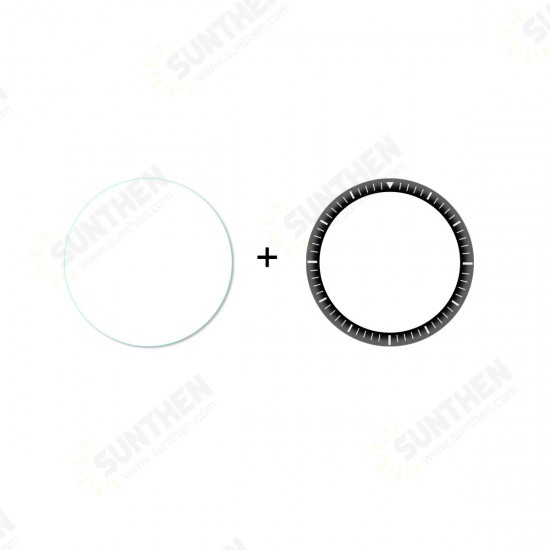3D Curved PC Soft Edge + PMMA Full Screen Coverage HD Watch Screen Protector Watch Film for Amazfit GTR 2