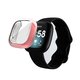 Electroplating TPU Protective Case Watch Case Cover for Fitbit Versa 3 / Fitbit Sense