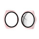 PC Matte Watch Case Watch Cover 9H Tempered Glass Watch Screen Protector for HuWatch GT 2e 46mm