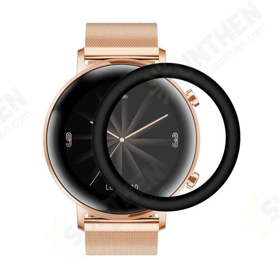 Watch Shockproof Screen Protector Composite Film for HuWatch GT 2 42mm Sport Version Smart Watch