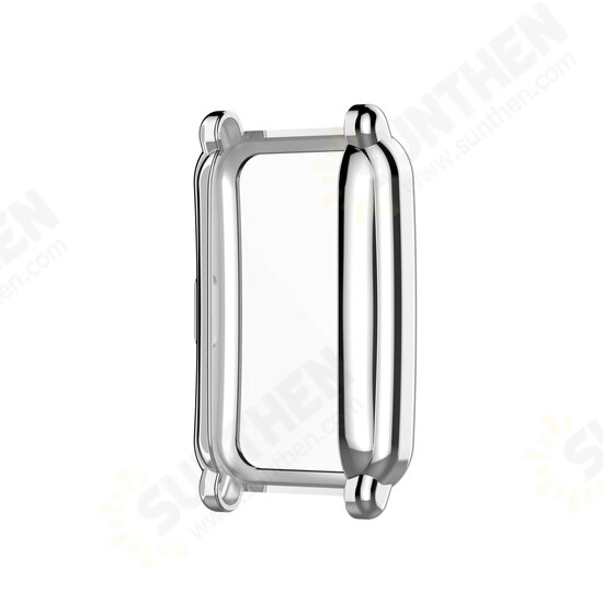 Electroplating All-inclusive Protective Case TPU Watch Case Watch Cover for HuHonor Watch SE