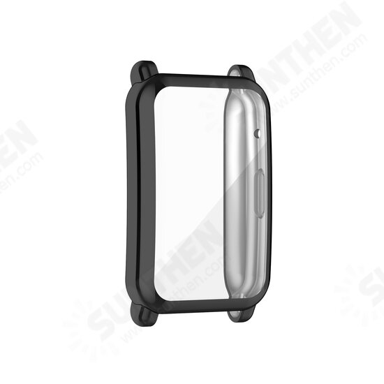 Electroplating All-inclusive Protective Case TPU Watch Case Watch Cover for HuHonor Watch SE