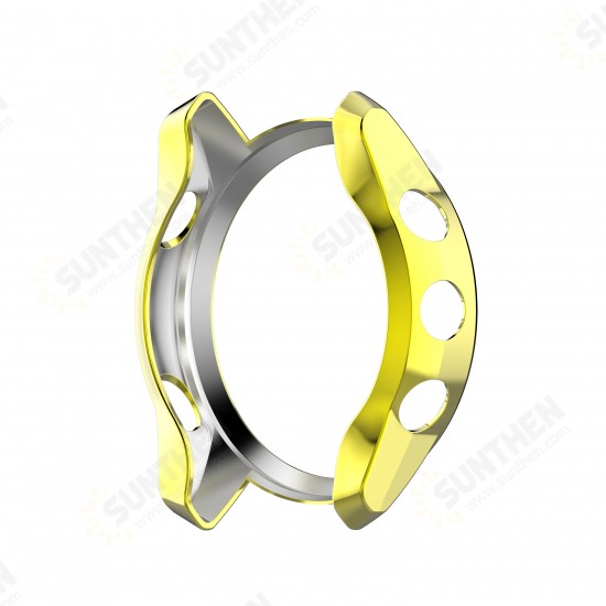 Electroplating Half-pack TPU Watch Case Watch Cover Protective Case for Garmin Forerunner745