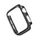 Carbon Fiber Watch Cover+3D Curved Edge Hot Bending Watch Screen Protector For Apple Watch Series 4 40mm