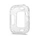 Diamond Pattern Soft TPU Watch Cover+3D Curved Edge Hot Bending Watch Screen Protector For Apple Watch Series 4 40mm