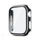 Hat-Prince Plating Shockproof Anti-Scratch Soft TPU + HD Clear Tempered Glass Full Cover Watch Case Cover for Apple Watch Series 6/ 5/ 4/ SE 40mm