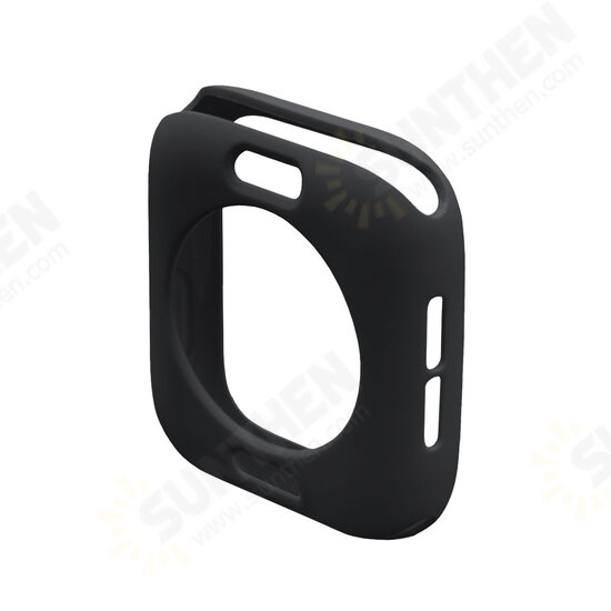 TPU Watch Cover+3D Curved Edge Hot Bending Watch Screen Protector For Apple Watch Series 4 40mm