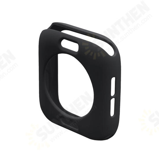 TPU Watch Cover+3D Curved Edge Hot Bending Watch Screen Protector For Apple Watch Series 4 44