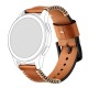 General 18/20/22mm Watch Band Stitches Genuine Leather Universal Watch Strap