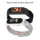 2-IN-1 Comfortable Nylon Watch Strap Band + TPU Watch Case Cover Replacement for Xiaomi Mi Band 5 / Xiaomi Mi Band 4 / 3 Non-original
