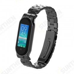 502 Colorful Stainless Steel Watch Strap Replacement Watch Band for Xiaomi Miband 5 Non-original 502 Colorful Stainless Steel Watch Strap Replacement Watch Band for Xiaomi Miband 5 Non-original
