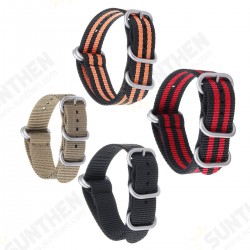 18/20/22/24mm Multicolor Durable Smart Watch Band Military Nylon Bracelet Strap Replacement 18/20/22/24mm Multicolor Durable Smart Watch Band Military Nylon Bracelet Strap Replacement