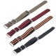 18/20/22/24mm Multicolor Durable Smart Watch Band Military Nylon Bracelet Strap Replacement