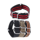 18/20/22/24mm Multicolor Durable Smart Watch Band Military Nylon Bracelet Strap Replacement