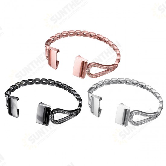 Metal Watch Band Wristband Strap Replacemtn for Fitbit Charge 3 Smart Watch Metal Watch Band Wristband Strap Replacemtn for Fitbit Charge 3 Smart Watch