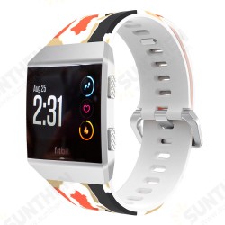 Silicone Camouflage Smart Watch Replacement Strap Sports Bracelet Band Belt For Fitbit Ionic Silicone Camouflage Smart Watch Replacement Strap Sports Bracelet Band Belt For Fitbit Ionic