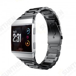 Stainless Steel Smart Watch Band Metal Replacement Strap Bracelet Belt For Fitbit Ionic Stainless Steel Smart Watch Band Metal Replacement Strap Bracelet Belt For Fitbit Ionic