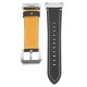 Leather Band Bracelet Watch Wrist Strap Replacement For Fitbit Ionic Fitness Run