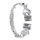Luxury Stainles Steel Watch Band Strap Replacement For Fitbit Charge 3 Luxury Stainles Steel Watch Band Strap Replacement For Fitbit Charge 3