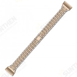 Luxury Stainles Steel Watch Band Watch Strap Replacement for Fitbit Charge 3 Luxury Stainles Steel Watch Band Watch Strap Replacement for Fitbit Charge 3