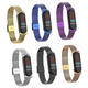Metal Wave Style Watch Strap Replacement Watch Band for Xiaomi Miband 4 Non-original Metal Wave Style Watch Strap Replacement Watch Band for Xiaomi Miband 4 Non-original