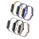 Metal Wave Style Watch Strap Replacement Watch Band for Xiaomi Miband 4 Non-original Metal Wave Style Watch Strap Replacement Watch Band for Xiaomi Miband 4 Non-original