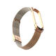 Metal Wave Style Watch Strap Replacement Watch Band for Xiaomi Miband 4 Non-original Metal Wave Style Watch Strap Replacement Watch Band for Xiaomi Miband 4 Non-original