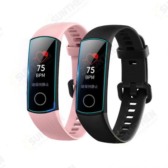 2pcs Soft TPU HD Ultra Clear Watch Screen Protector for HuHonor Band 4