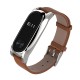 Leather Bracelet Replacement for Xiaomi MiBand 2 Wrist Strap Smartband Non-original Leather Bracelet Replacement for Xiaomi MiBand 2 Wrist Strap Smartband Non-original