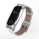 Leather Bracelet Replacement for Xiaomi MiBand 2 Wrist Strap Smartband Non-original Leather Bracelet Replacement for Xiaomi MiBand 2 Wrist Strap Smartband Non-original