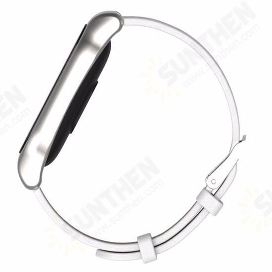 Leather Bracelet Replacement for Xiaomi MiBand 2 Wrist Strap Smartband Non-original Leather Bracelet Replacement for Xiaomi MiBand 2 Wrist Strap Smartband Non-original