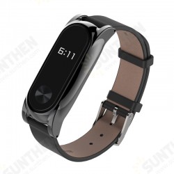 Leather Bracelet Replacement for Xiaomi MiBand 2 Wrist Strap Smartband Non-original Leather Bracelet Replacement for Xiaomi MiBand 2 Wrist Strap Smartband Non-original