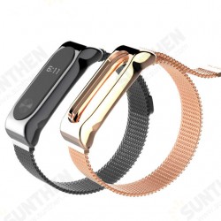 Magnetic Buckle Metal Replacement Stainless Steel Strap for Xiaomi MiBand 2 Non-original Magnetic Buckle Metal Replacement Stainless Steel Strap for Xiaomi MiBand 2 Non-original