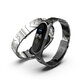 V Type Full Steel Watch Band for Xiaomi mi band 5 Smart Watch Non-original