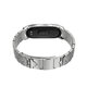V Type Full Steel Watch Band for Xiaomi mi band 5 Smart Watch Non-original