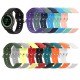 [Multi-Color to Choose] Comfortable Soft Silicone Watch Band Strap Replacement for Xiaomi RT LS05S/ Solar LS05/ YAMAY SW022/ KW66