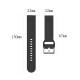 [Multi-Color to Choose] Comfortable Soft Silicone Watch Band Strap Replacement for Xiaomi RT LS05S/ Solar LS05/ YAMAY SW022/ KW66