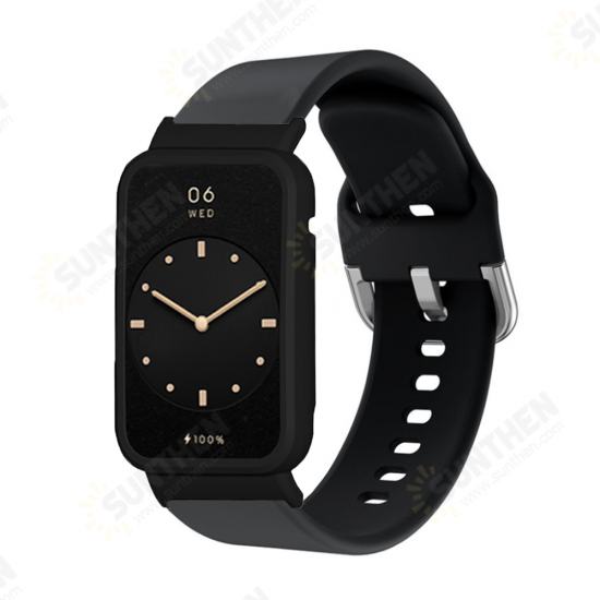 Multi-color Silicone Replacement Strap Smart Watch Band Watch Case Cover for Xiaomi Mi Band 7 Pro Multi-color Silicone Replacement Strap Smart Watch Band Watch Case Cover for Xiaomi Mi Band 7 Pro